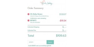 Oh Baby Boxes coupon code