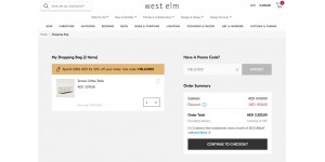 West Elm coupon code