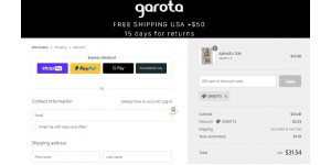 Garota Store coupon code