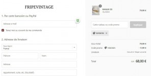 Fripevintage coupon code