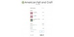 American Felt & Craft discount code