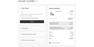 Shane Cooper UK coupon code