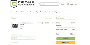 Cronk Nutrients coupon code