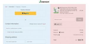 Jiabaida BMS coupon code