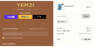 Yemzi coupon code