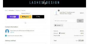 Lashes By Design coupon code