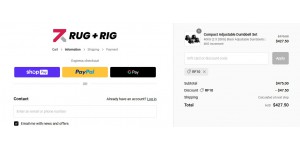 Rug Rig Fitness coupon code
