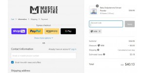 Muscle Empire coupon code