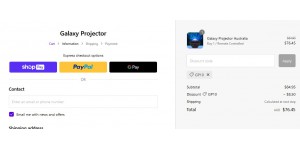 Galaxy Projector Australia coupon code