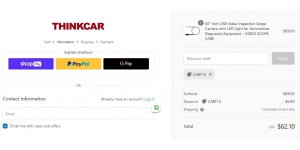 Thinkcar coupon code