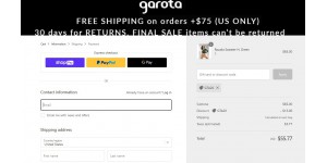 Garota Store coupon code