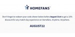 Home Fans discount code