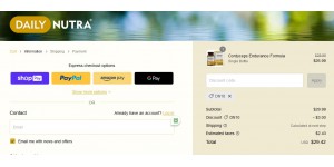 DailyNutra coupon code