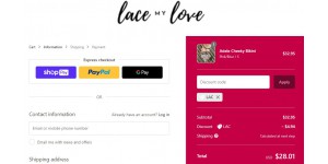 Lace My Love coupon code