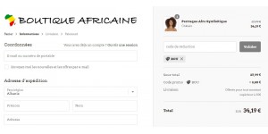 Boutique Africaine coupon code