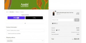 Ambi Nutrition coupon code