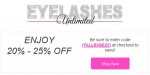 Eyelashes Unlimited discount code