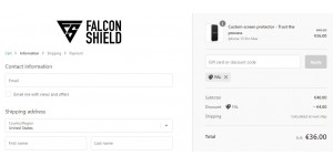 Falcon Shield coupon code