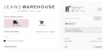 Jeans Warehouse discount code