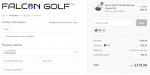 Falcon Golf discount code
