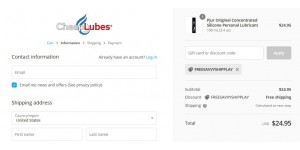Cheap Lubes coupon code