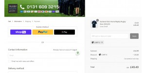 First XV coupon code