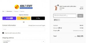 Adult Stuff Warehouse coupon code