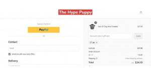 The Hype Puppy coupon code