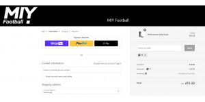 Miy Football coupon code