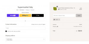 Super Market Italy coupon code