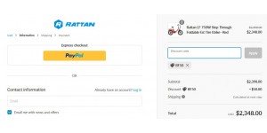 Rattan coupon code