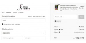 Adiba Fashion coupon code