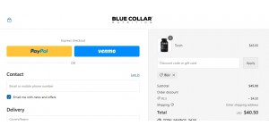 Blue Collar Nutrition coupon code