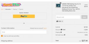 Hometter coupon code