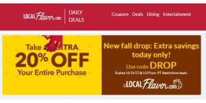 Local Flavor coupon code