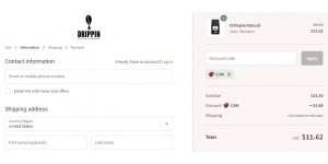 Drippin Coffee Company coupon code