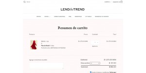 Lend The Trend coupon code