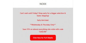 Noxx coupon code