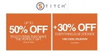 Stitch discount code