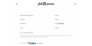 Phil and Jasmin coupon code