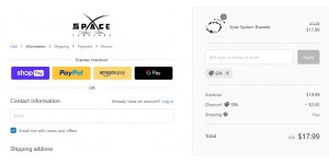 SpaceX Fanstore coupon code