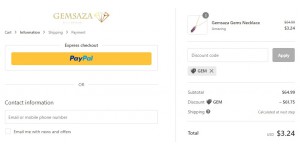 Gemsaza coupon code