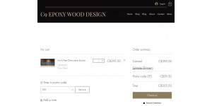 C9 Epoxy Wood Design coupon code