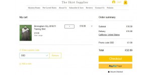 The Shirt Supplier coupon code