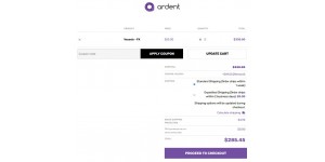 Ardent coupon code