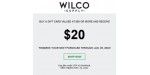 Wilco Supply discount code