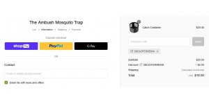  Ambush Mosquito Traps coupon code