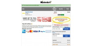 MisterArt coupon code