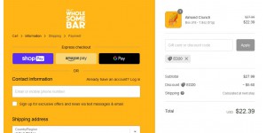 The Wholesome Bar coupon code