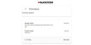 Blackstone Shooting Sports coupon code